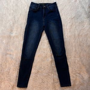 NVGTN Navishape jeans, dark wash, size Small